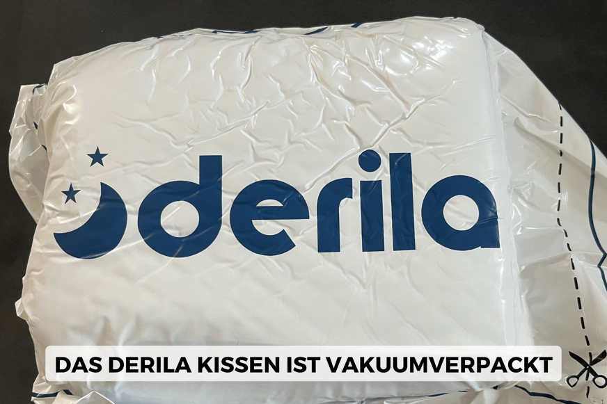 Derila Kissen vakuumverpackt